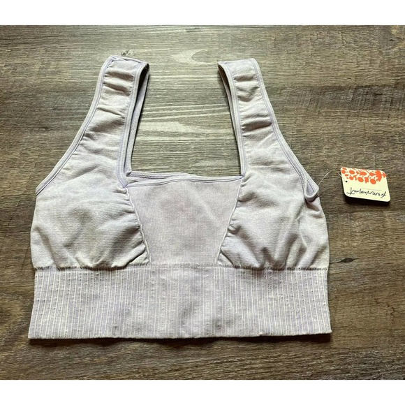 Free Movement Light Purple Thick Strap Bra Womens M/L NWT J7 - Picture 1 of 7